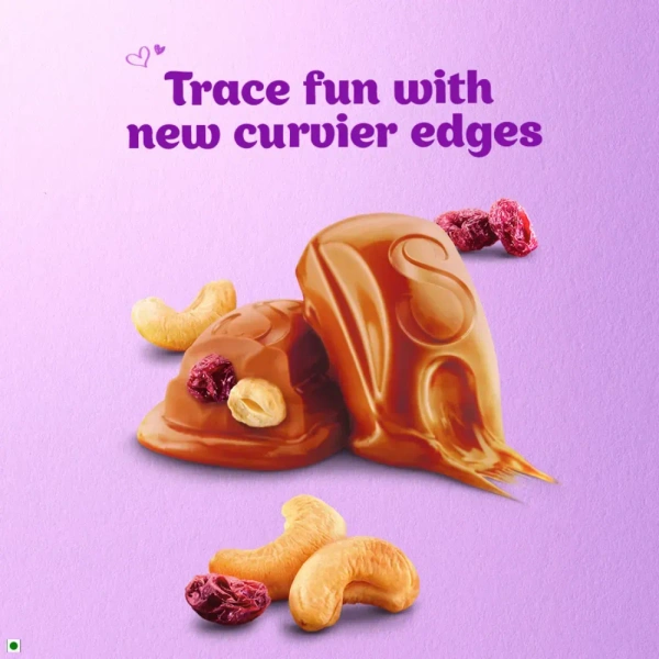 Cadbury Dairy Milk Silk Fruit & Nut Small Milk Chocolate Bar - 129g