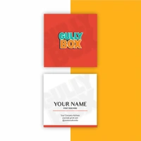 Classic Square Visiting Card Starting At Just 199/- - Matt, 100