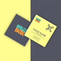 Classic Square Visiting Card Starting At Just 199/- - Matt, 100