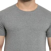 GullyBox Men's Classic Trendy Tshirt - Charcoal