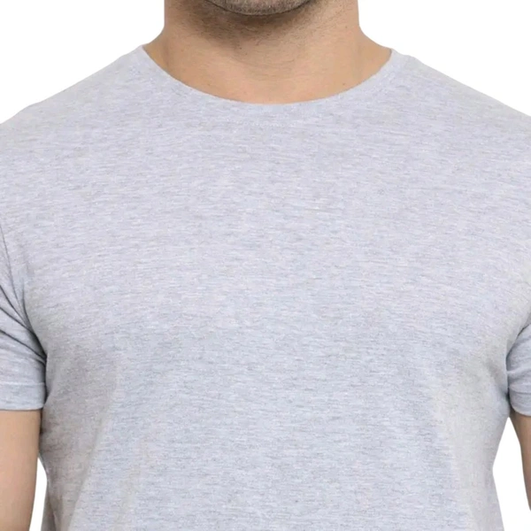 Men's Classic Trendy Tshirt - Metel Grey