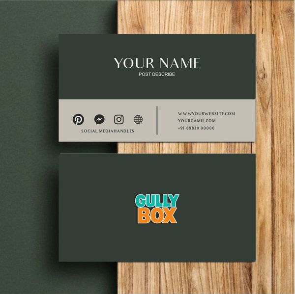 Classic Visiting Card Starting At Just 199/-