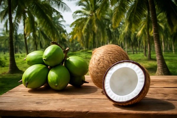 Coconut.        ( പച്ച തേങ്ങ) Per Ps ₹ 50