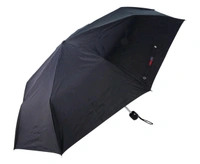 Poppy 3 Fold Black