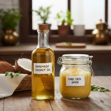 Oil  & Ghee    എണ്ണയും നെയ്യും