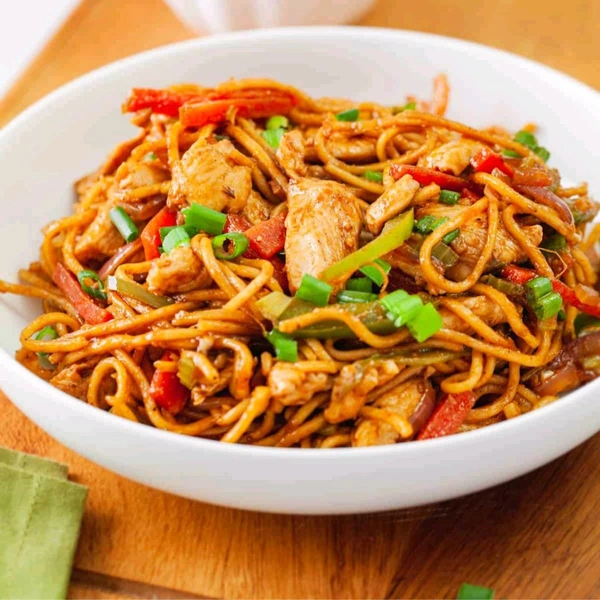 Double Egg Chicken  Noodles