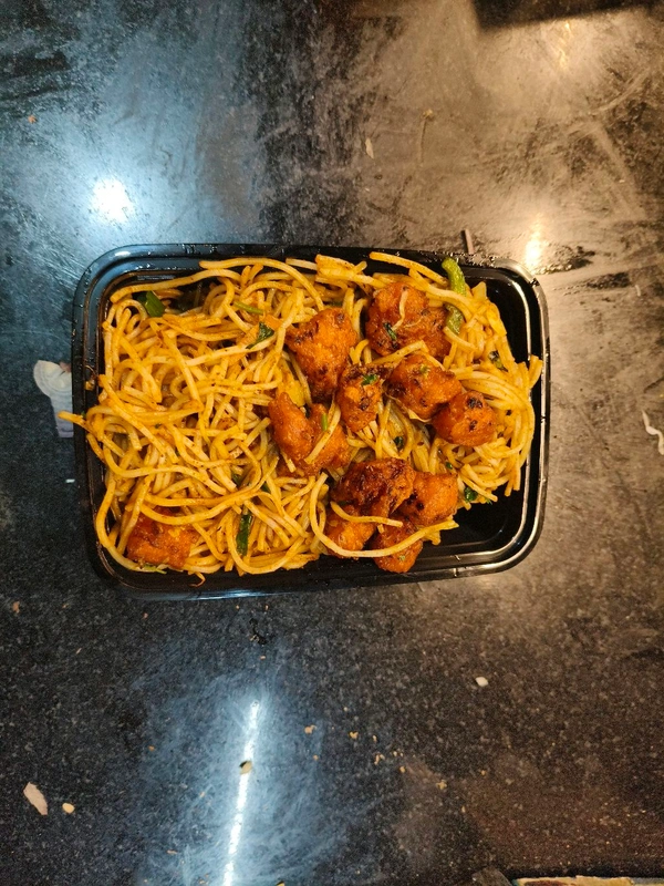 Double Egg Chicken Noodles Single Special