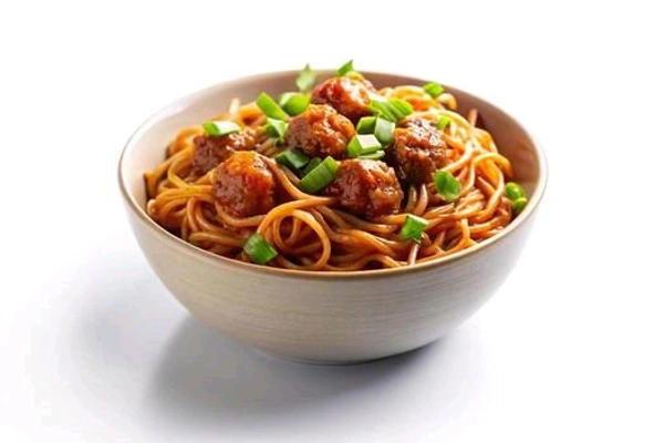 Egg +Veg Gobi Noodles Single 