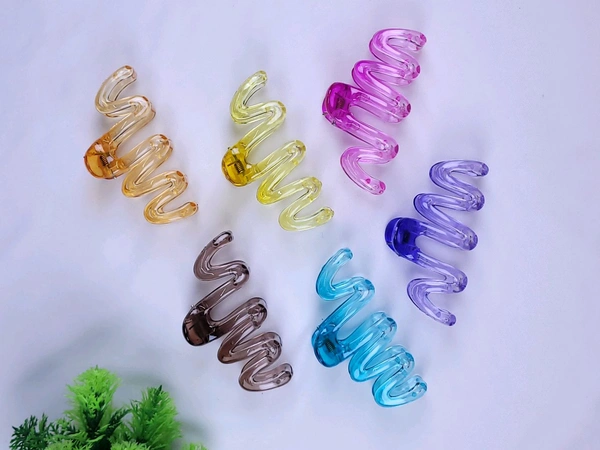Big Size Cystal Colors Hair Clutcher 1pc