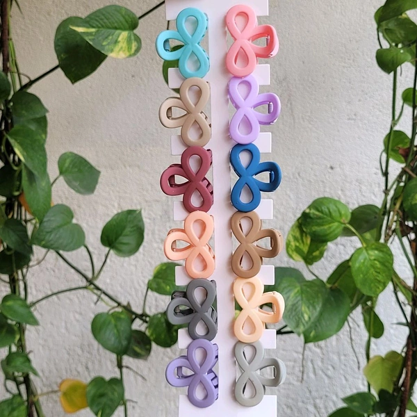 Matte Small Hair Clip 1Pc - P1010