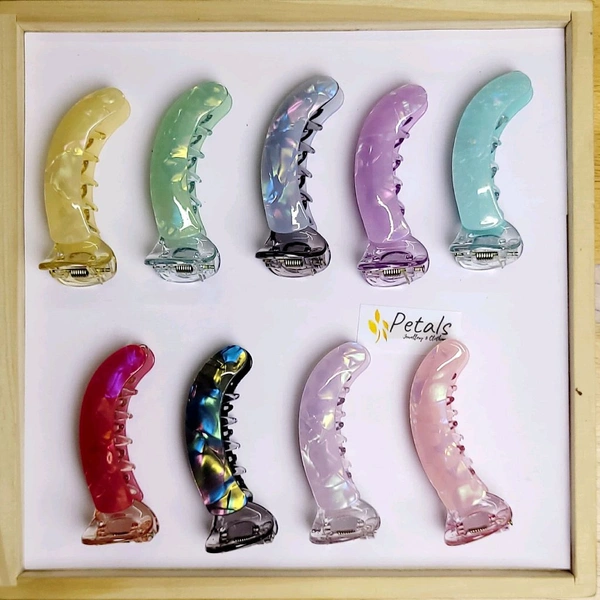 Double Layer Premium Quality Banana Design Hair Clip