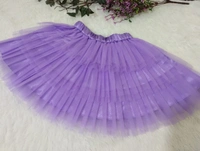 FASHIONIFYY LAVENDER RUFFLE Skirt with matching Hand accessory - 4 YR, LAVENDER