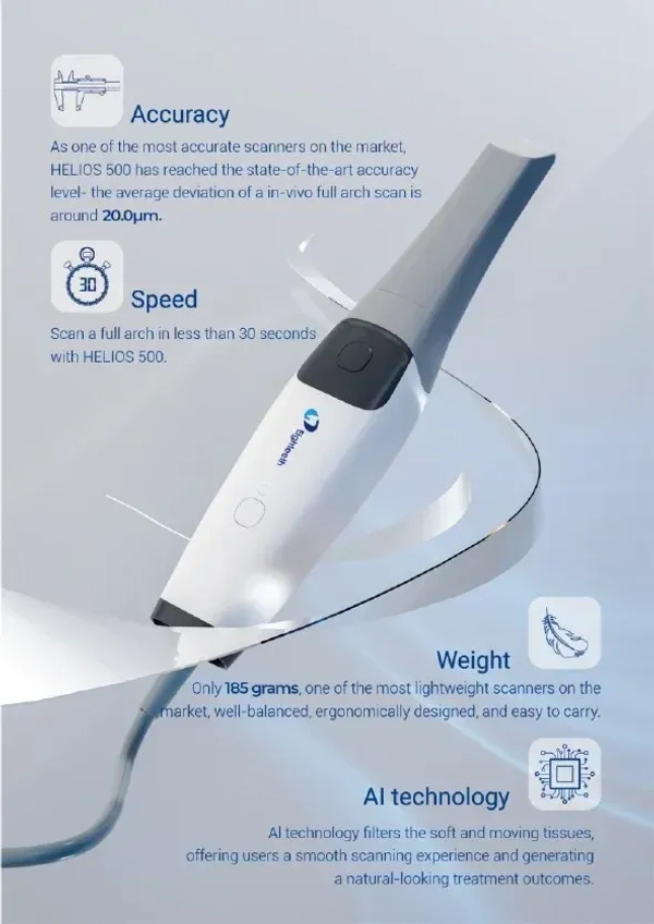 Orikam Eighteeth Medical Helios 500-3D Intraoral Scanner