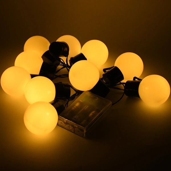 10 LED Battery Operated String Lights - IP44 Waterproof & Shatterproof
