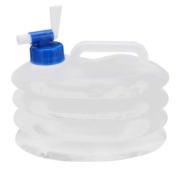 10L Collapsible Portable Camping Water Container with Tap & Handle