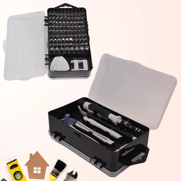117-Piece Precision Screwdriver Kit for Electronics Repair
