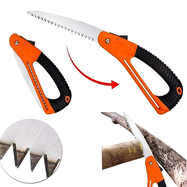 15 Inch Mini Folding Pruning Saw with Non-Slip Handle