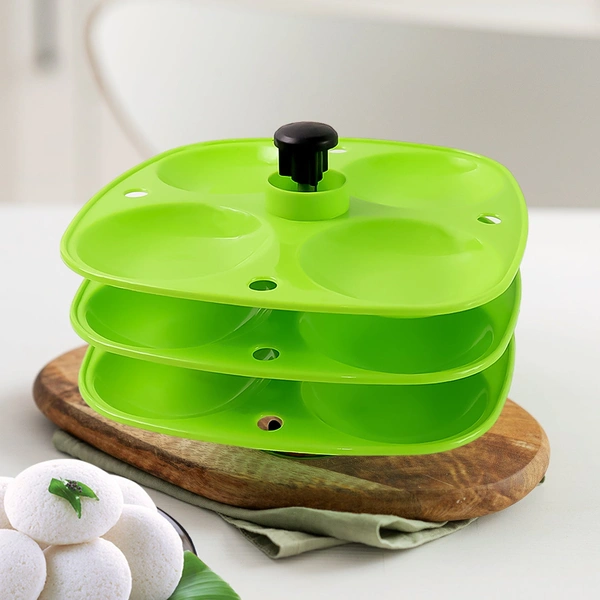 3 Layer Idli Stand: Easy & Safe Idli Making for Your Kitchen