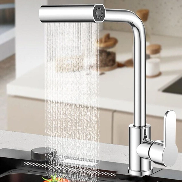 360° Rotating 4-in-1 Waterfall Kitchen Faucet Extender