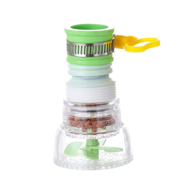360° Rotating Water Saving Faucet Valve with Expandable Sprayer