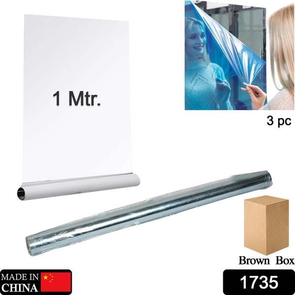 3D Mirror Wall Stickers Set - 3 Pieces for Home Decor