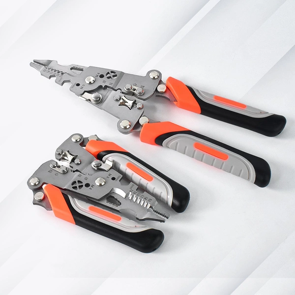 8-in-1 Wire Stripper Pliers Set with Soft Grip Handle