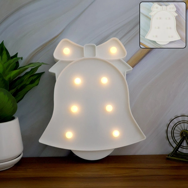 Bell Shaped LED Decorative Night Light - Battery Operated