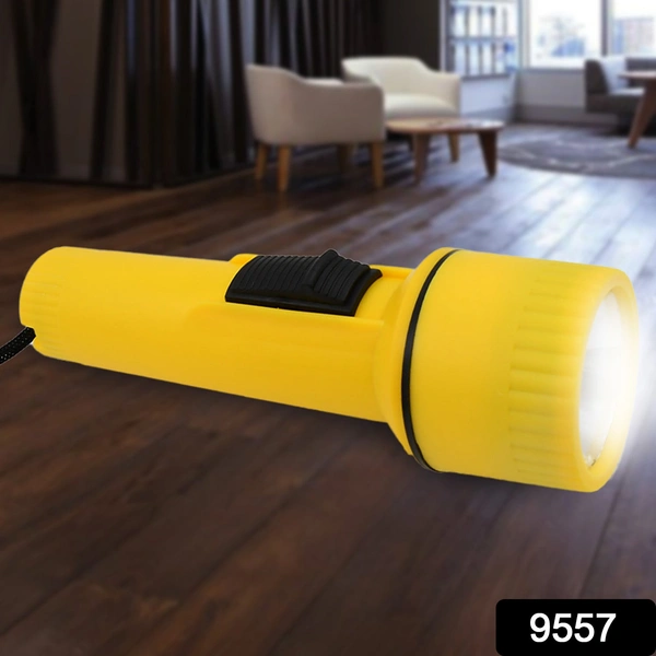 Big LED Flashlight - Portable Battery Operated Torch Light