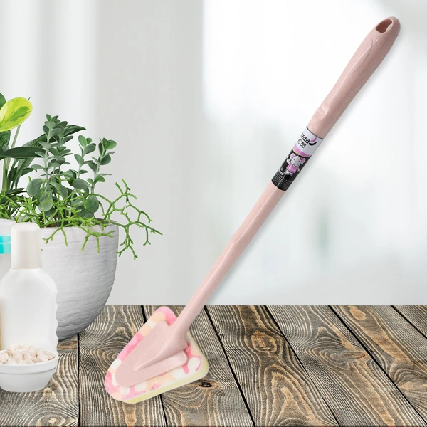 Cleaning Supplies Kitchen Hand Triangular Sponge Brush Handle