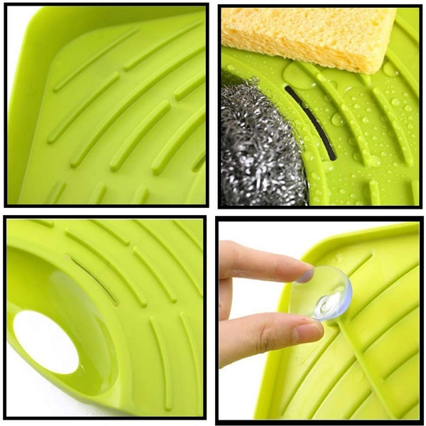 Corner Sink Strainer for Kitchen Waste Drainage and Drying