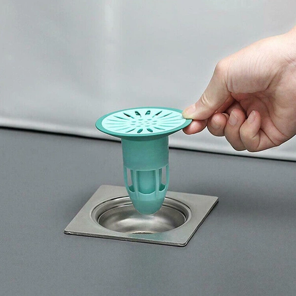 Deodorant Floor Drain Core Silicone Stopper Anti Odor Hair Trap Plug for Kitchen