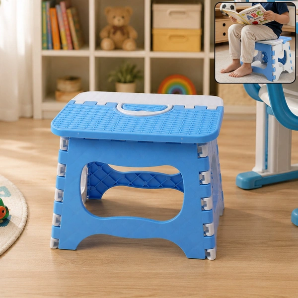 Durable Lightweight Plastic Multipurpose Stool – Portable & Non-Slip