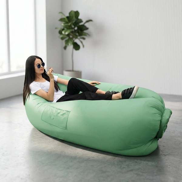 Foldable Inflatable Lounger Air Sofa - Portable & Comfortable