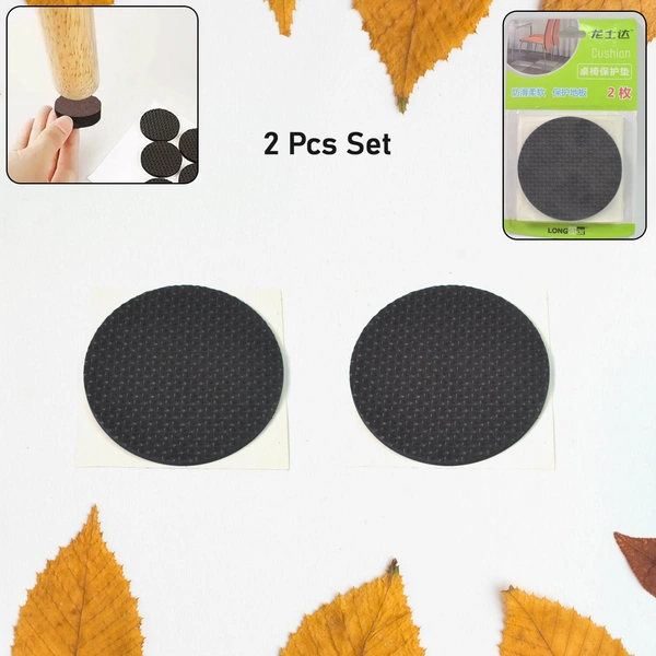 Furniture Protection Pads 2-Pc Set - Non-Slip Felt Floor Guards