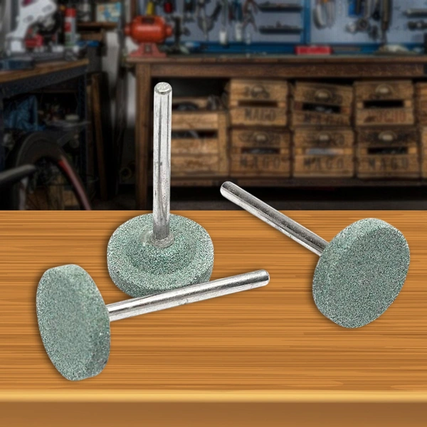 Grinding Head Mounted Stone Set - 3 Pcs Abrasive Rotary Tool