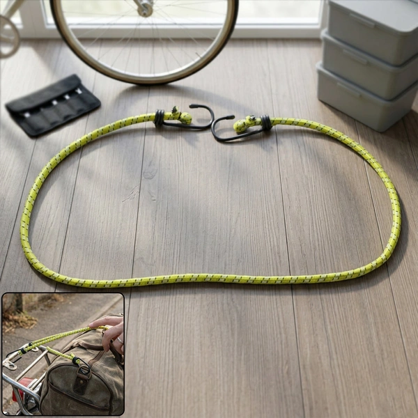 Heavy Duty Elastic Bungee Cord with Hooks – 90 cm Tie Down Strap