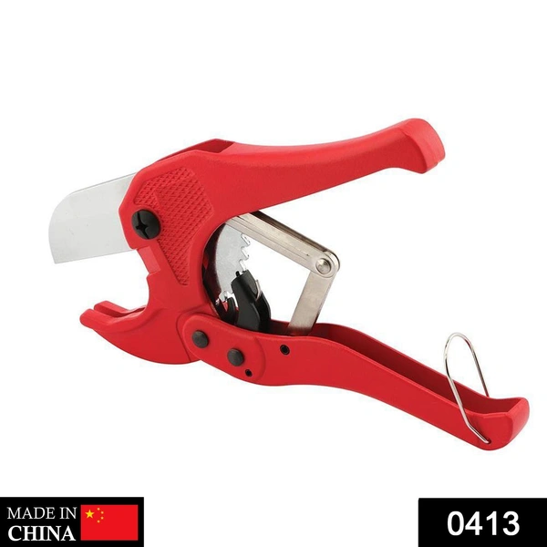 Heavy Duty PVC Pipe & Tubing Cutter Tool with Stainless Steel Blades