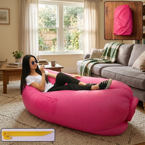 Inflatable Lounger Air Sofa (1 Pc)