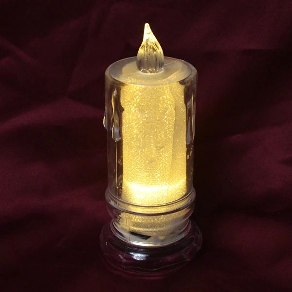 LED Tea Light Candle – Flameless & Smokeless for Festivals & Decor