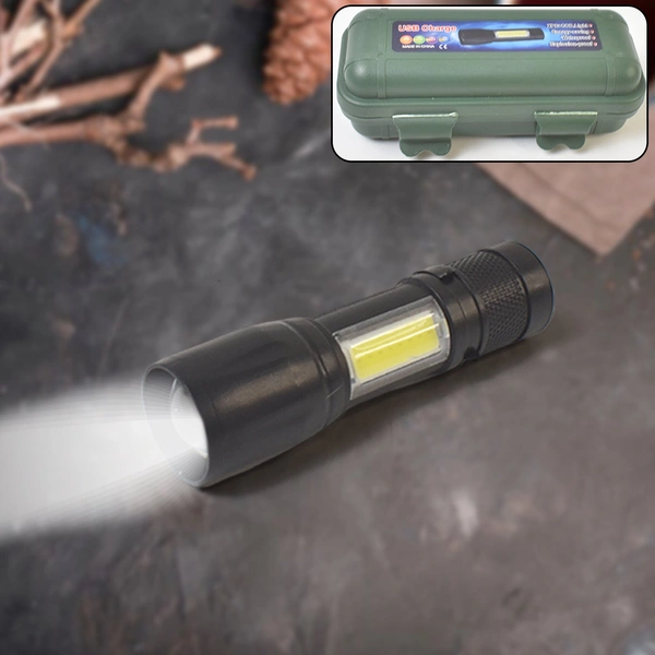 LED USB Rechargeable Mini Flashlight – Ultra Bright & Compact