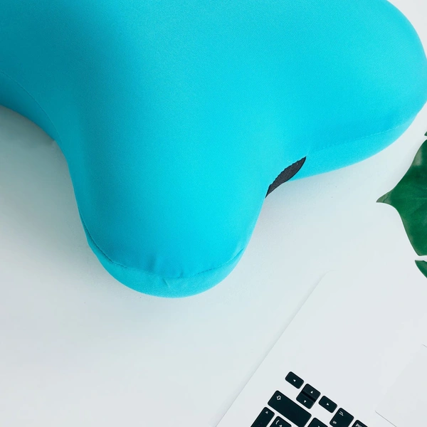 Microbead Roll Neck Pillow – Soft Cushion Bone-Type Travel Neck Support