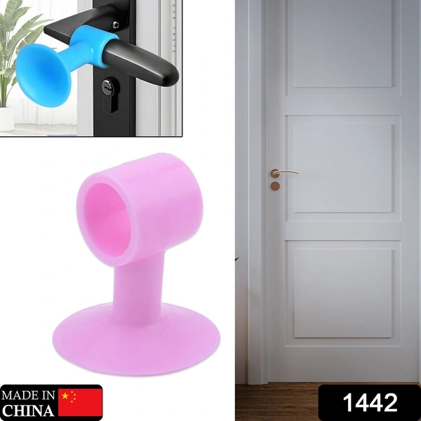 Mini Silicone Door Stopper - Anti-Collision Handle Crash Pad