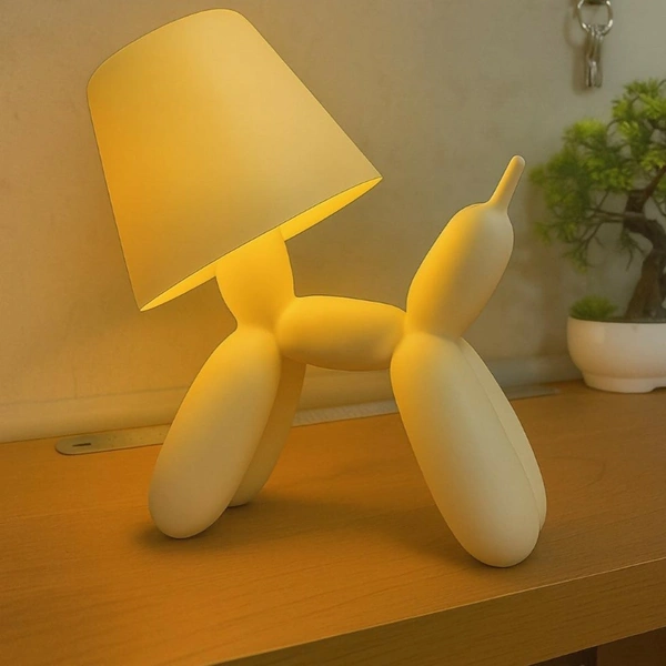Modern Dog-Shaped LED Table Lamp – Unique Decorative Night Light