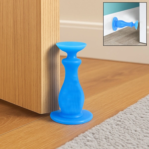 Multifunction Rubber Washer Door Stopper with Suction Cup – Front Load Holder