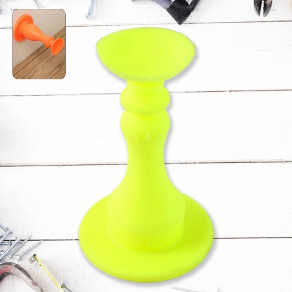 Neon Yellow Washing Machine Door Holder - Air Circulation Stopper