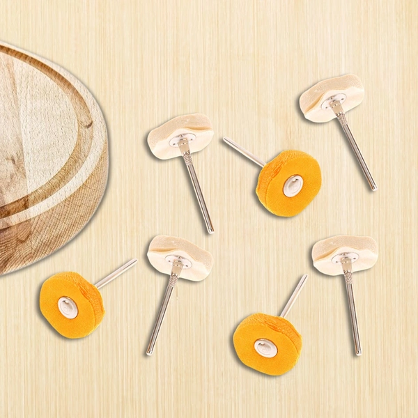 Polisher Buffer Wheel 7-Pc Set for Metal & Jewelry Polishing