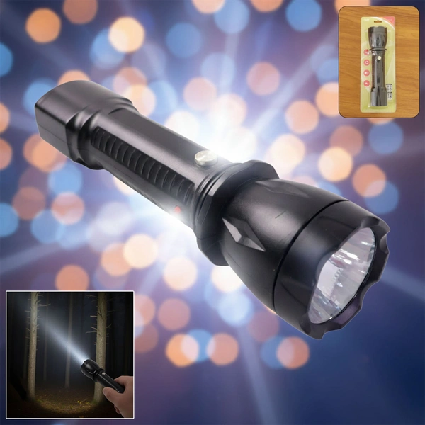 Powerful LED Hand Torch Light – Portable & Comfortable Grip