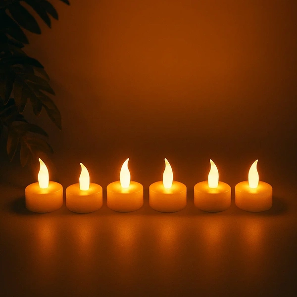 Premium 6 Piece LED Flameless Candle Set with Remote