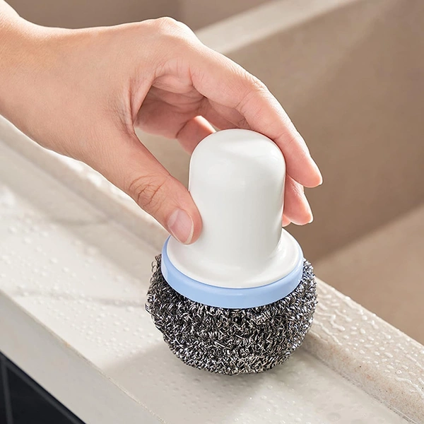 Pro Clean Multifunctional Palm Dish Brush for Kitchen Cleaning