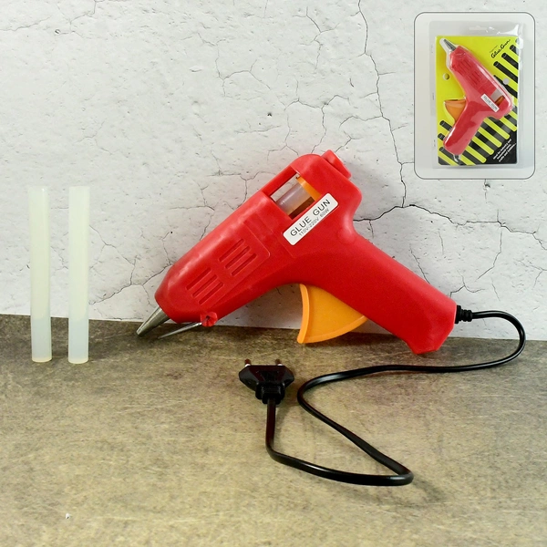 Professional 60W Hot Melt Glue Gun with Glue Stick & Switch